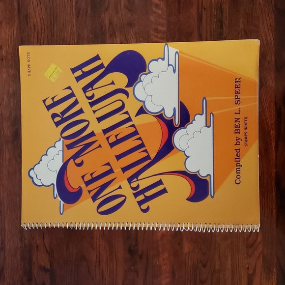 Vintage One More Hallelujah Sheet Music Book 1983 Gospel - Picture 1 of 4